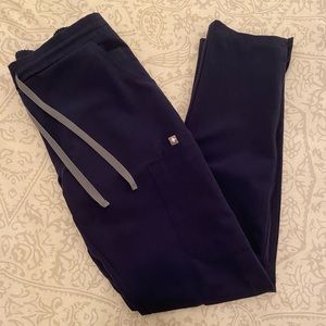Figs Yola Skinny Scrub Pants - Navy Blue Size XS